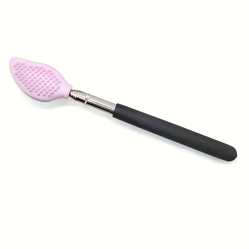 1pc color random retractable back scratcher silicone   scratcher massager kit with retractable back neck head beard suitable for women and men Product details 6