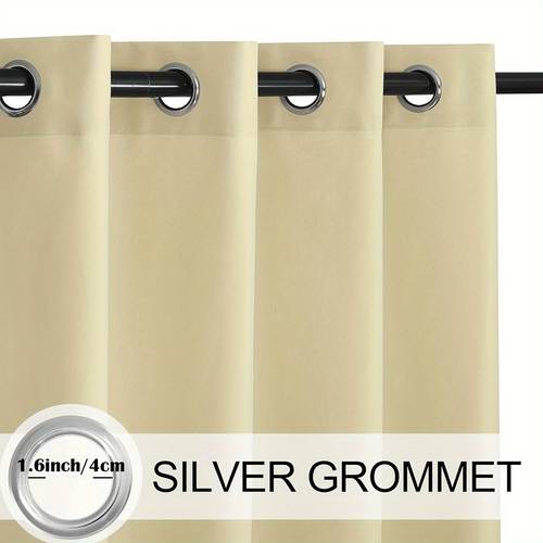 4 panels outdoor curtains for patio waterproof weatherproof uv and fade resistant outside curtains for gazebo front porch pergola sun blocking privacy curtain