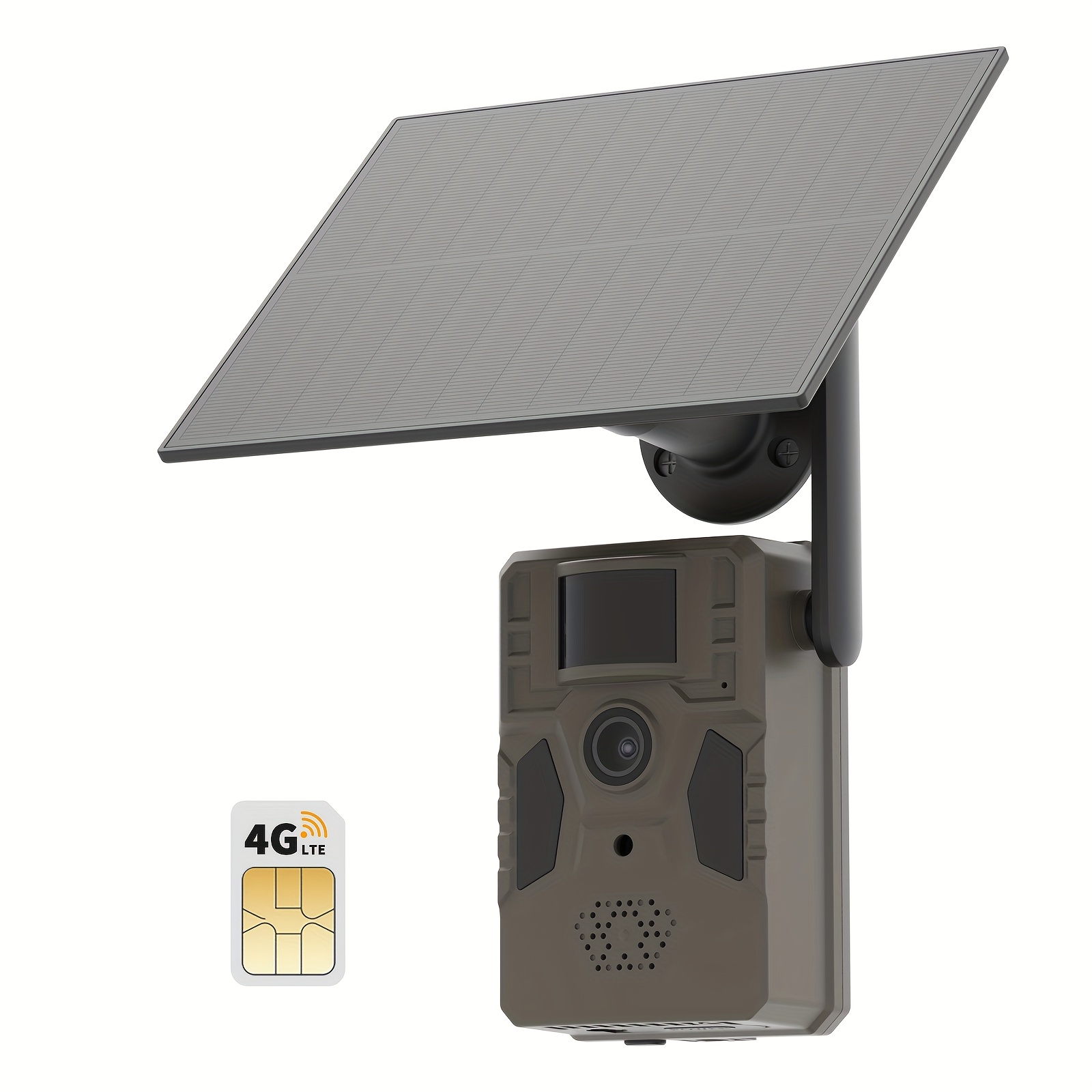 TEMU 3pcs Hunting Cellular Trail Cameras With , Solar Game Cameras, Mobile Application Access & , Motion Activated & 0.2s , Night Vision