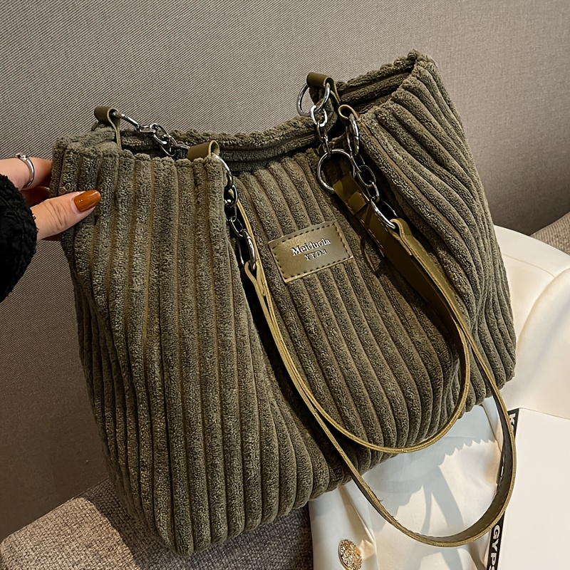 TEMU Bolso bandolera de para mujer, de un solo color, y de gran capacidad. Bolso de de de gran capacidad. Adecuado para múltiples como trabajo, ,