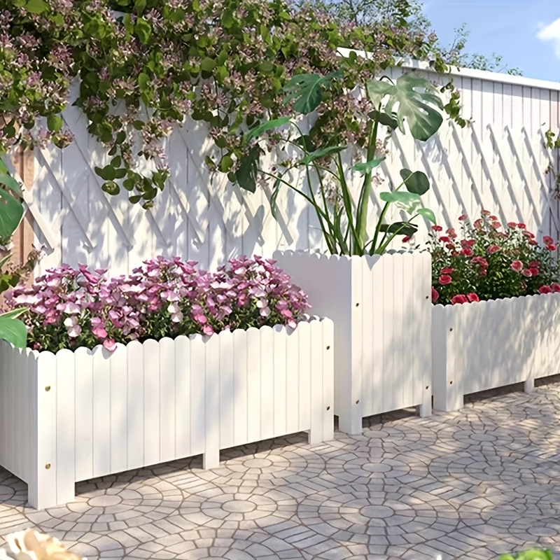 1pc outdoor heavy duty elevated wooden garden planter box - Temu South  Africa