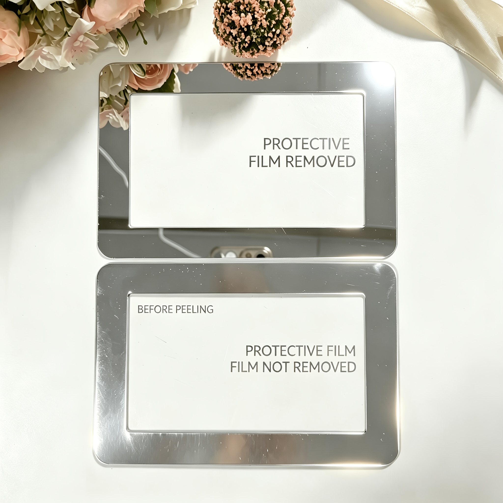 TEMU 2pcs Acrylic Self-adhesive Wall Stickers, Removable, No Residue, Decorate Your Light Switches, Creative Gift