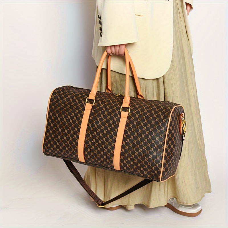 

1pc Stylish And Spacious Travel Bag For Women, Carry- Bag, Simple Tote Bag, And A Maternity Bag