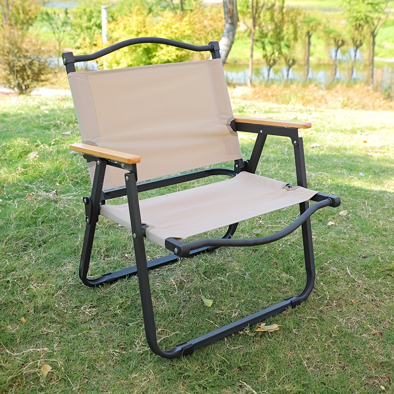 Outdoor 600d Oxford Cloth Folding Large Chair Camping Picnic Beach Chair  Portable Leisure Fishing Chair With