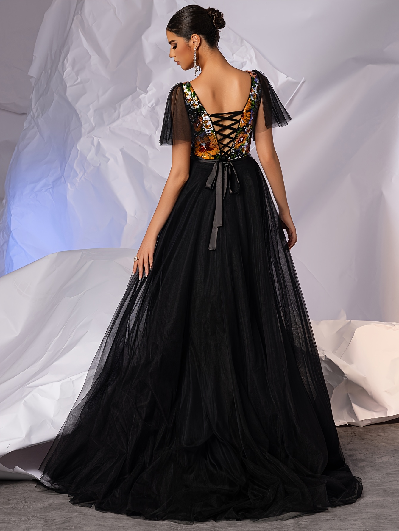 megan moroney homecoming dress Off-shoulder Long Sleeves Simple Short Tulle Homecoming Dresses, HD046 –  MarryLover