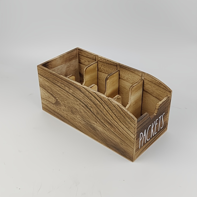 TEMU Wooden 4-tier Spice Rack, Used For Storing And Organizing Kitchen Spices, Is A Durable Storage Gift For