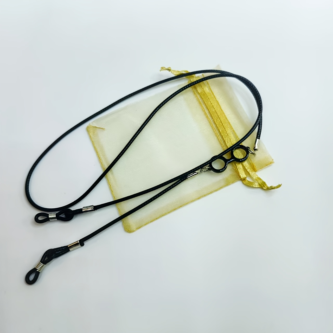 TEMU Small- Design Glasses Chain, Anti-loss And Anti-slip Glasses Chain, Easy And Elegant Style, Comes With A Small Gift Bag, A Nice