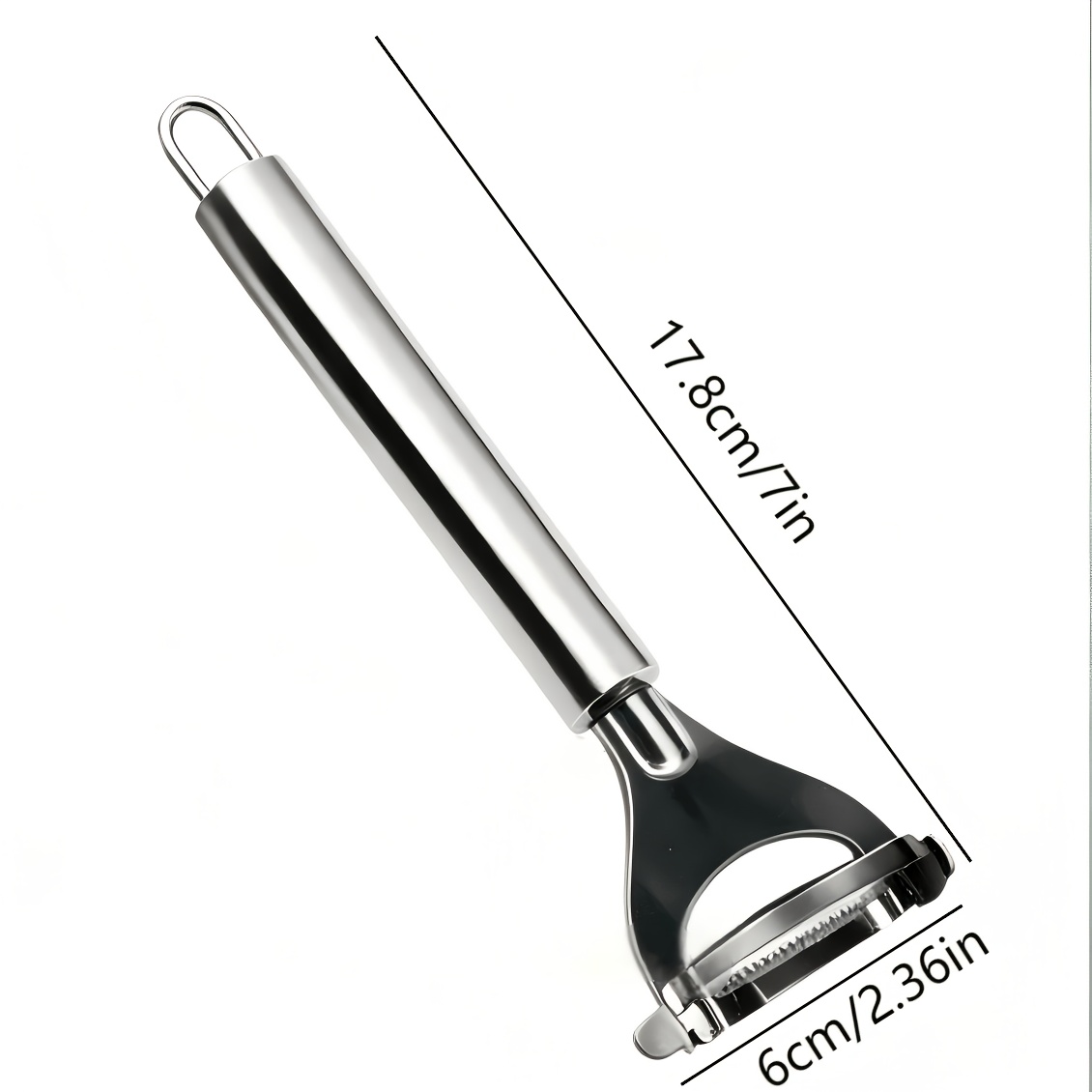 Image of 1pc Stainless Steel Corn Facing Machine, Corn Peeler, Removal Tool With Ergonomic Handle, Kitchen Gadgets