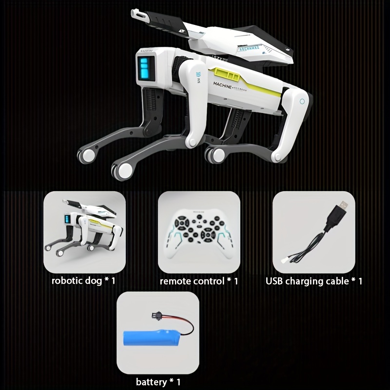 Imagen de Perro Robot Inteligente FACEGLE 🐶🤖 | Mascota Futurista para Peques y Tech Lovers