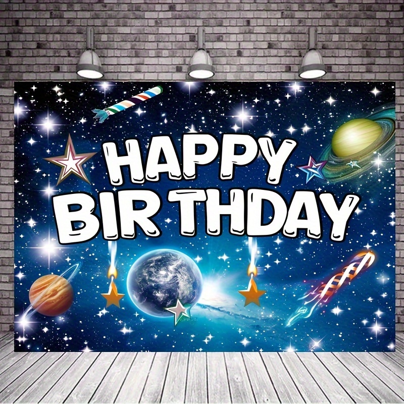 Outer Banks Happy Birthday Backdrop Banner Vinyl Party Supplies