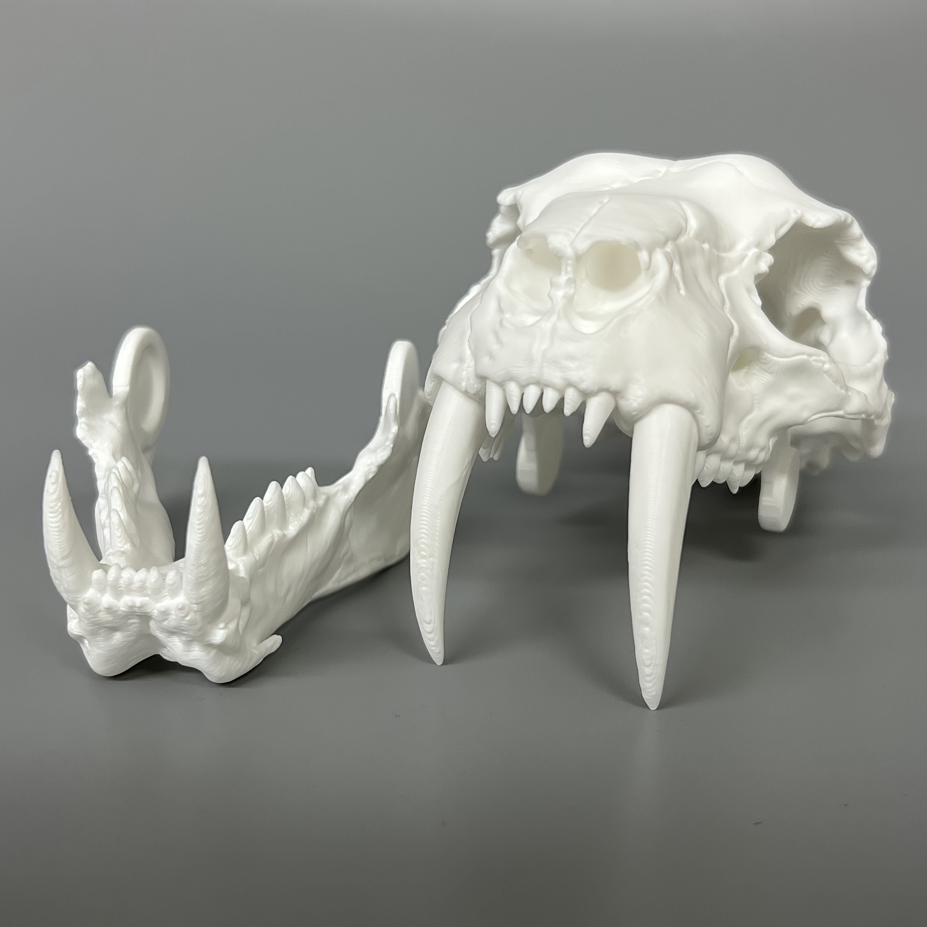 TEMU - Movable Jaw Sculpture Ornament, Modern Home Decor Piece For Bedroom Nightstand, Living Room Mantel, And Entryway, Minimalist Premium Indoor