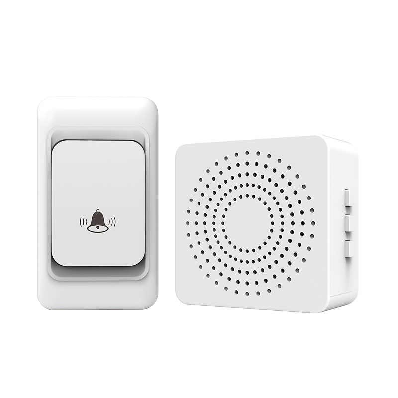 wireless home doorbell receiver   usb long distance high volume adjustable multiple ringtones