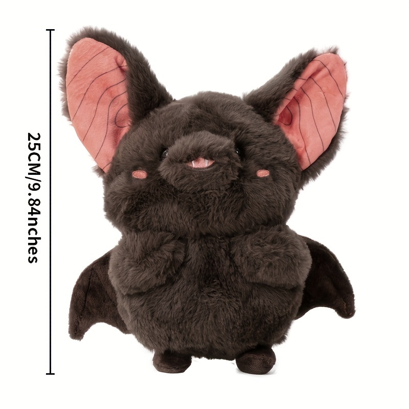 Image of 25cm/9.84" Kawaii Plush Doll - Cute Flying Bat Stuffed Toy, Bat For , Bat, Birthday & Halloween Gift, Collectible Plush For Decor