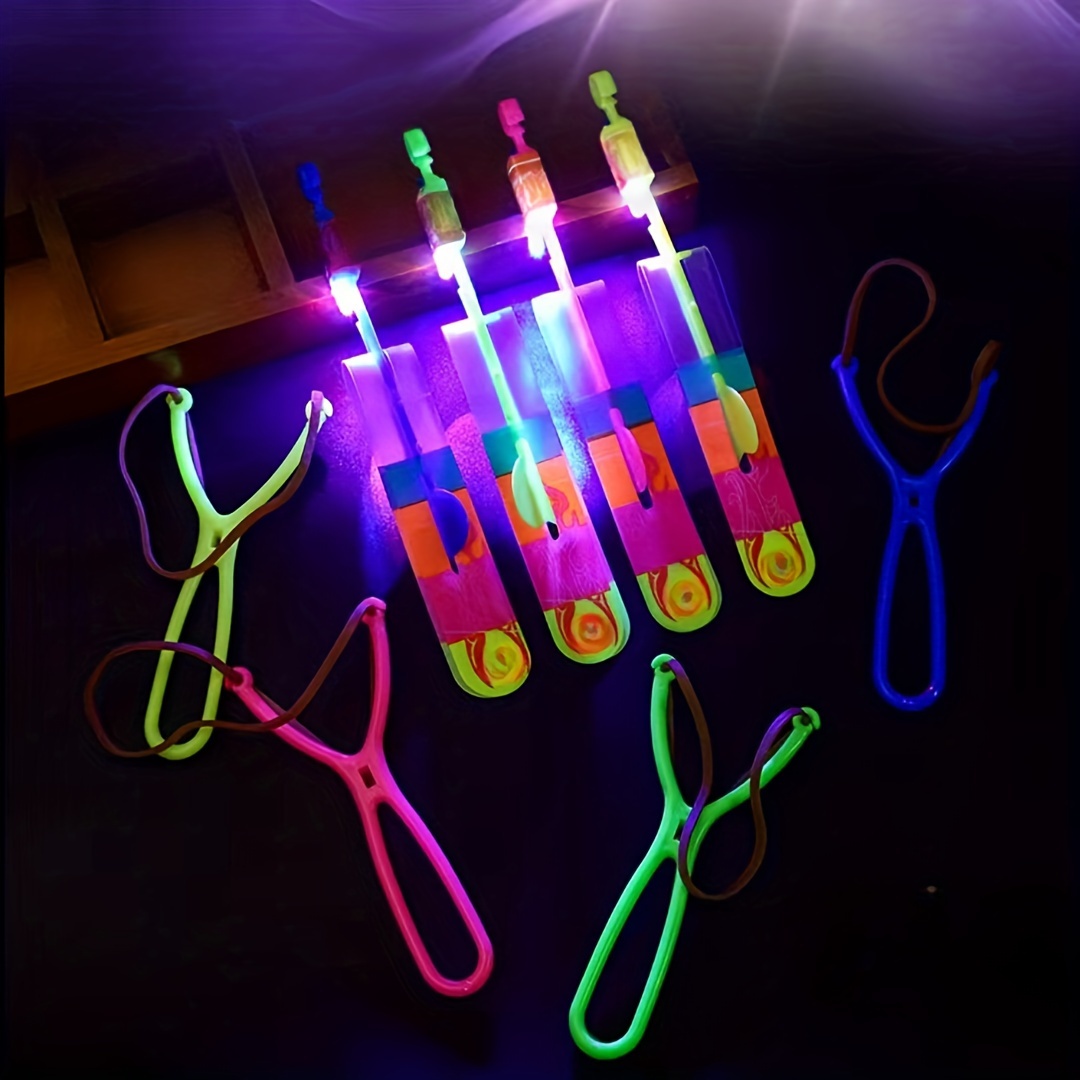 

Glow-in-the-dark Bow & Arrow Set - 3pc, Shoots Up To 200ft, Perfect For Outdoor Fun With Friends & Family, Includes Pink, Blue, Green Colors