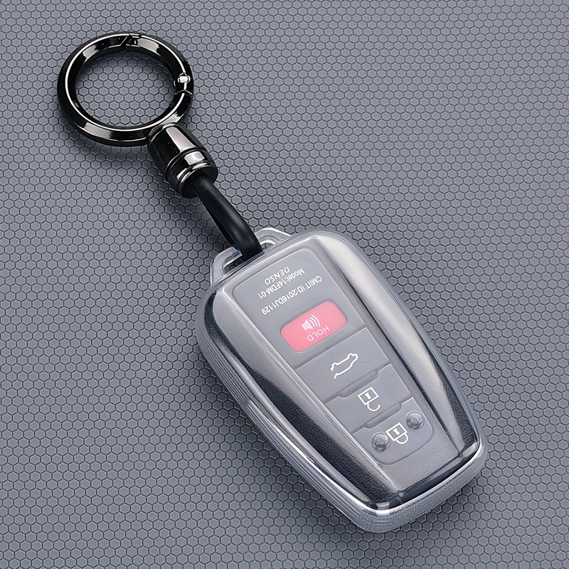   tpu protective cover designed for toyota car keys compatible with models like corolla camry   dual       avalon es ling   flanada     chr   rav star ling fang and more