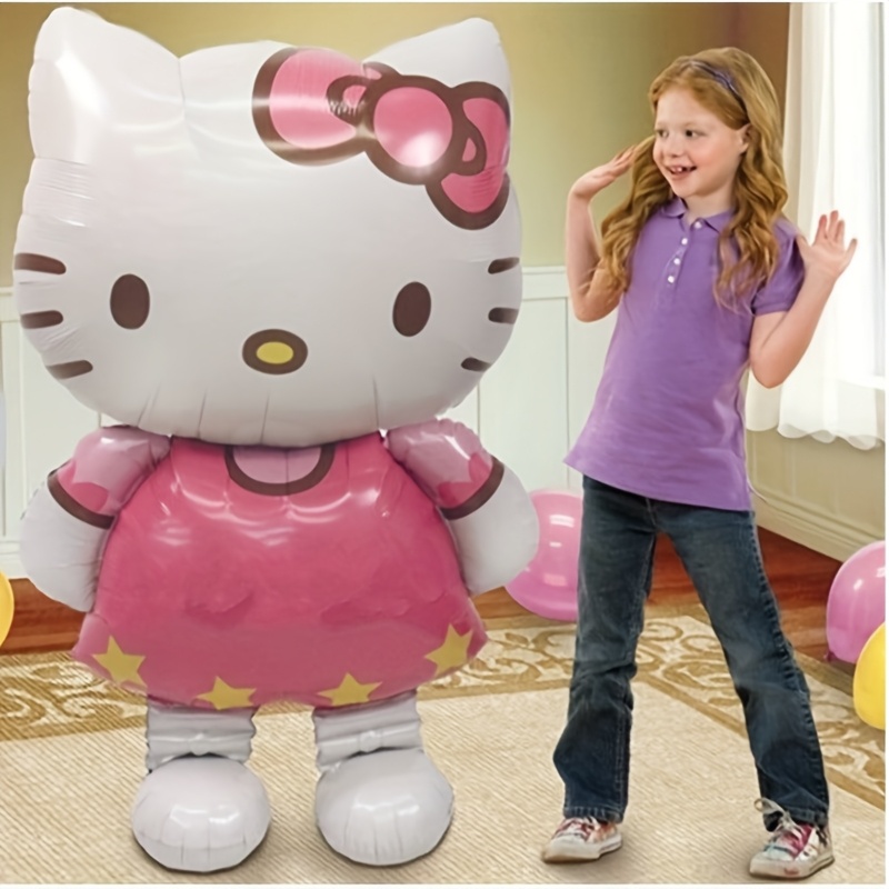     balloon large inflatable   face with iconic bow for birthday party decorations graduation showers for mother s day party balloons for events durable indoor outdoor   character