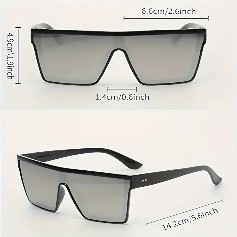 Retro Minimalist Large Frame Glasses, Unisex, Daily LOVEF Large Oversized Metal Frame Clear Lens Round Circle  main image 3