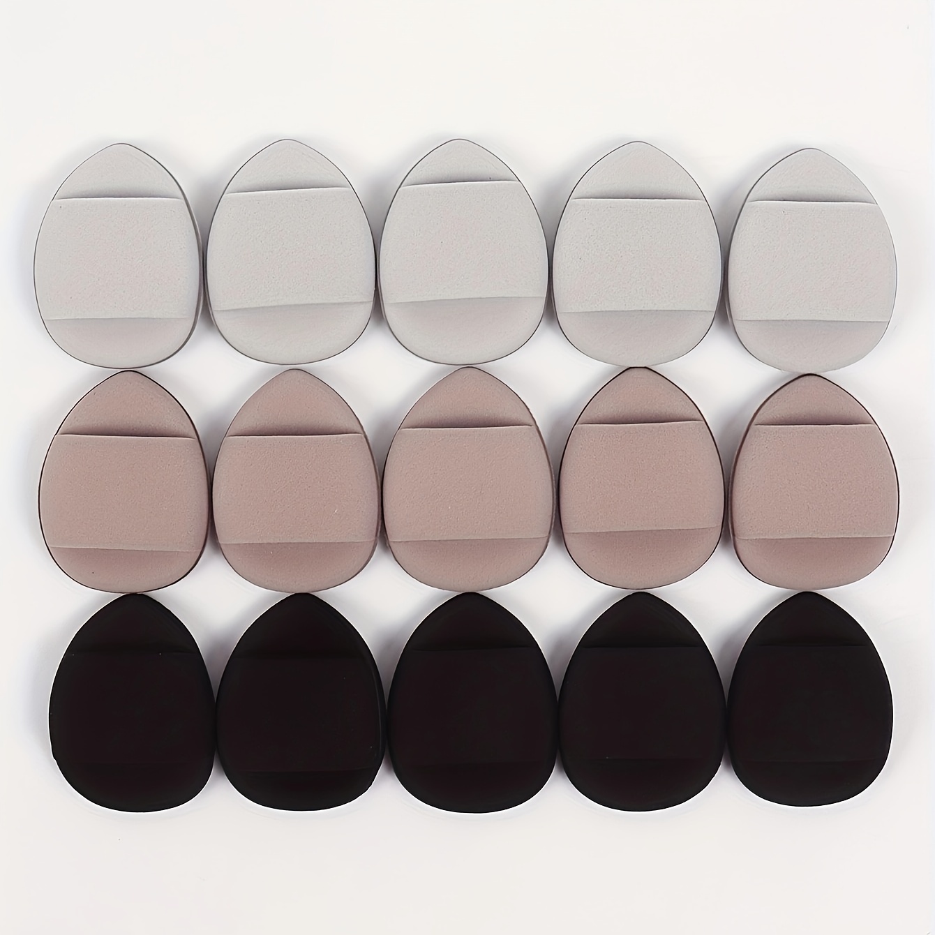 (1.18*1.49 Inch) 15/30/60pcs Mini Makeup Sponges, Small Beauty Sponge Set For Foundation, Powder, Concealer, Highlighter, And Eye Shadow