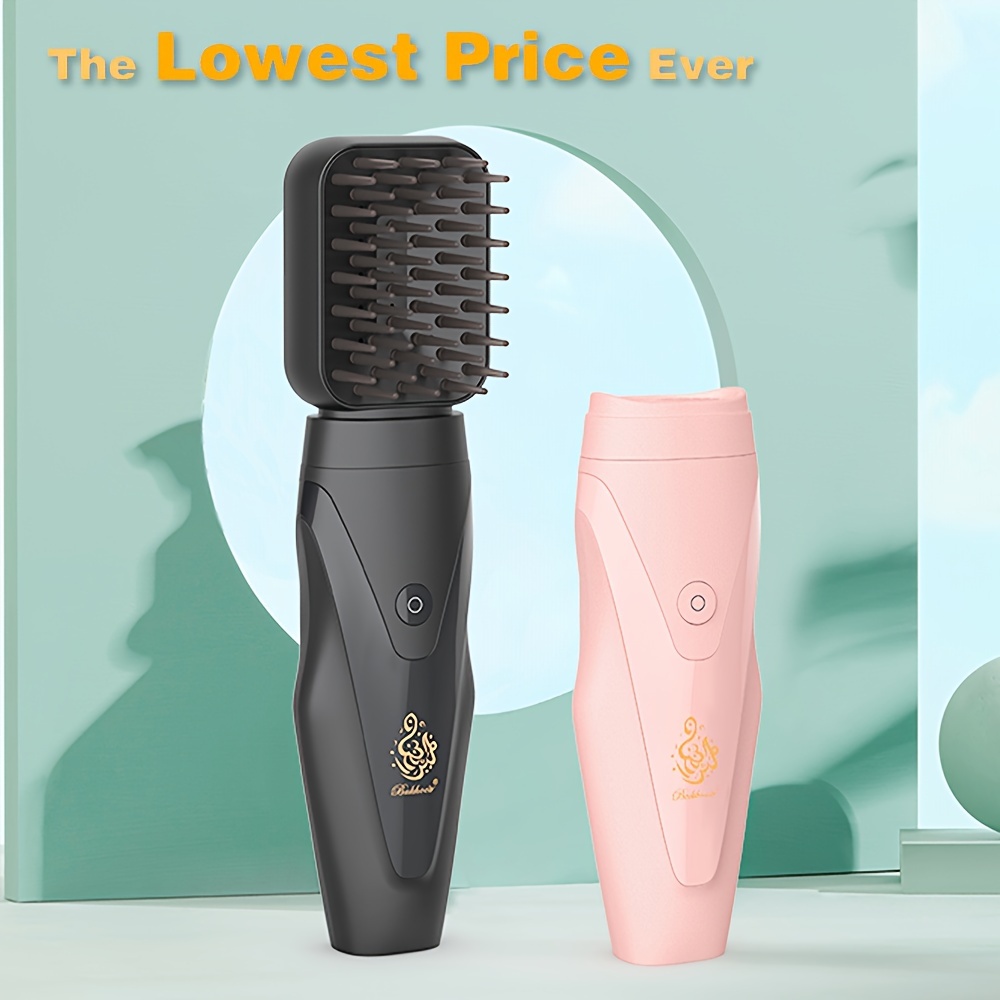 comb hair bakhoor burner usb charge electric oud automatic incense holder     best for gifts Product details 1