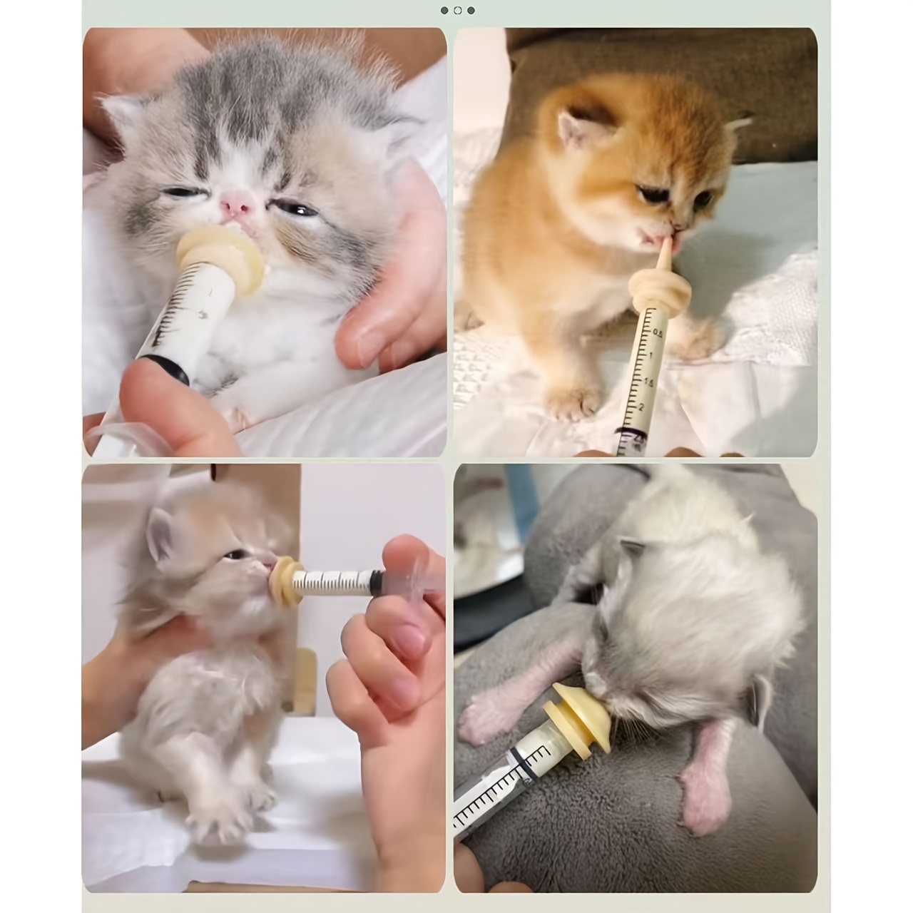newborn   feeding bottle non spill pet nursing bottle suitable for kittens and puppies Product details 1