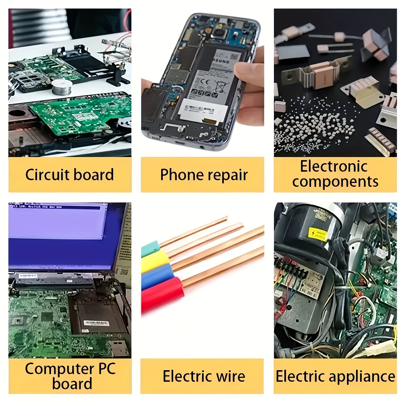 High Quality Solder Paste, No-Clean, Rosin, Advanced Oil Flux Grease, Professional, for Cell Phones, Motherboards, Printed Circuit Boards, Soldering, Fluxing