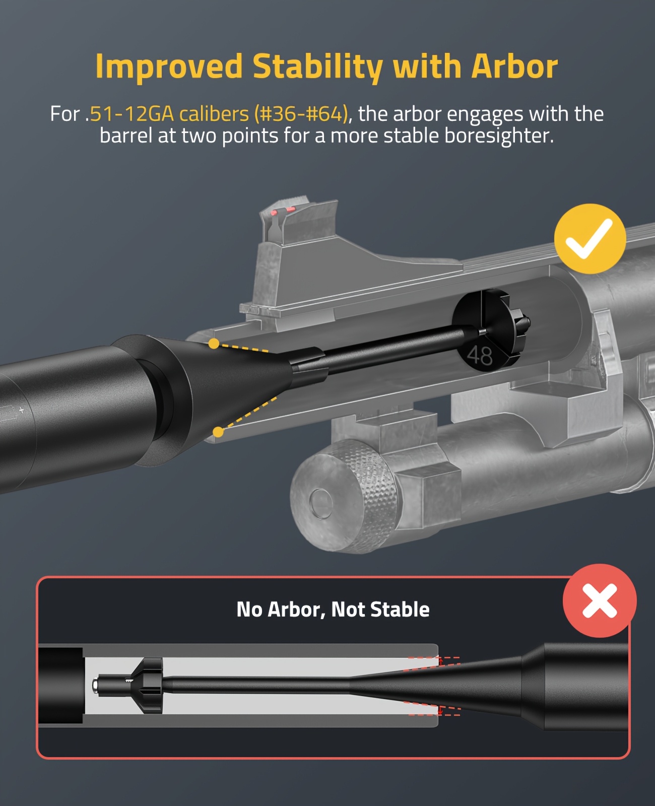 Professional Laser Bore Sighting Kit Adapter