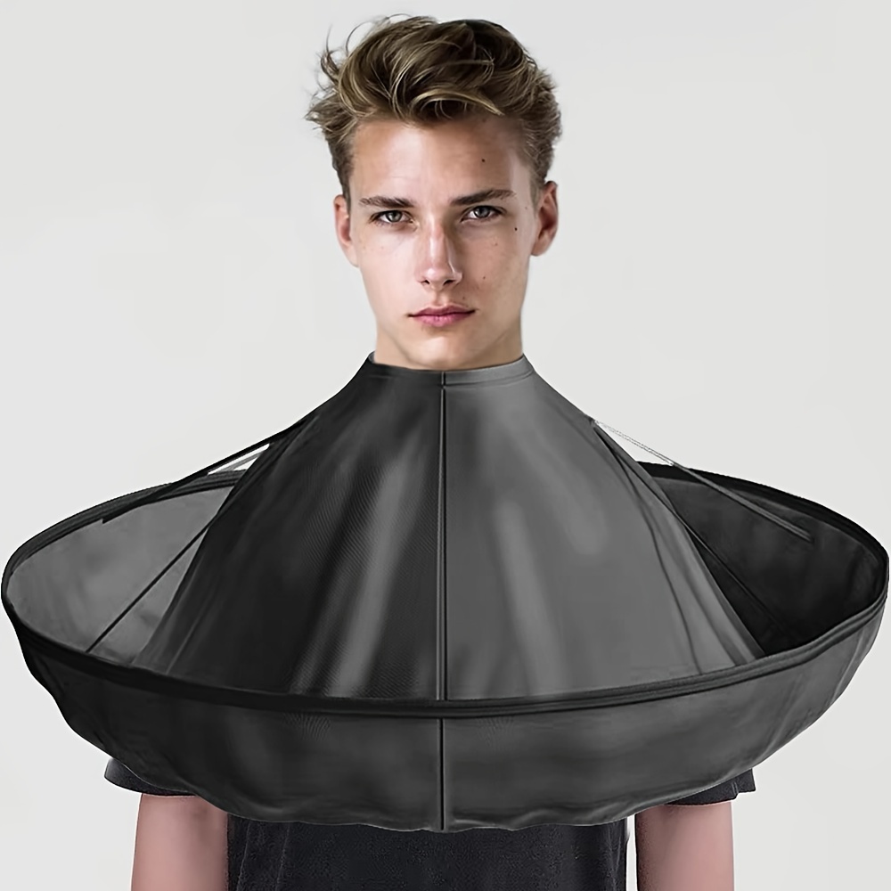 1pc Tablier de coupe de cheveux unisexe pour adulte Blouse  professionnelle de récupération de cheveux pour coiffeurs et barbiers,  polyester durable