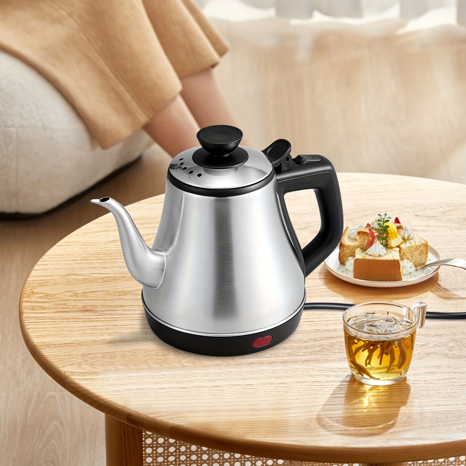 electric gooseneck kettle sold on Temu Canada