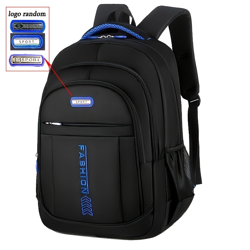 TEMU Mochila nueva de gran capacidad 2025 para viajes de negocios y de , mochila para portátil para de secundaria y preparatoria, bolso escolar de