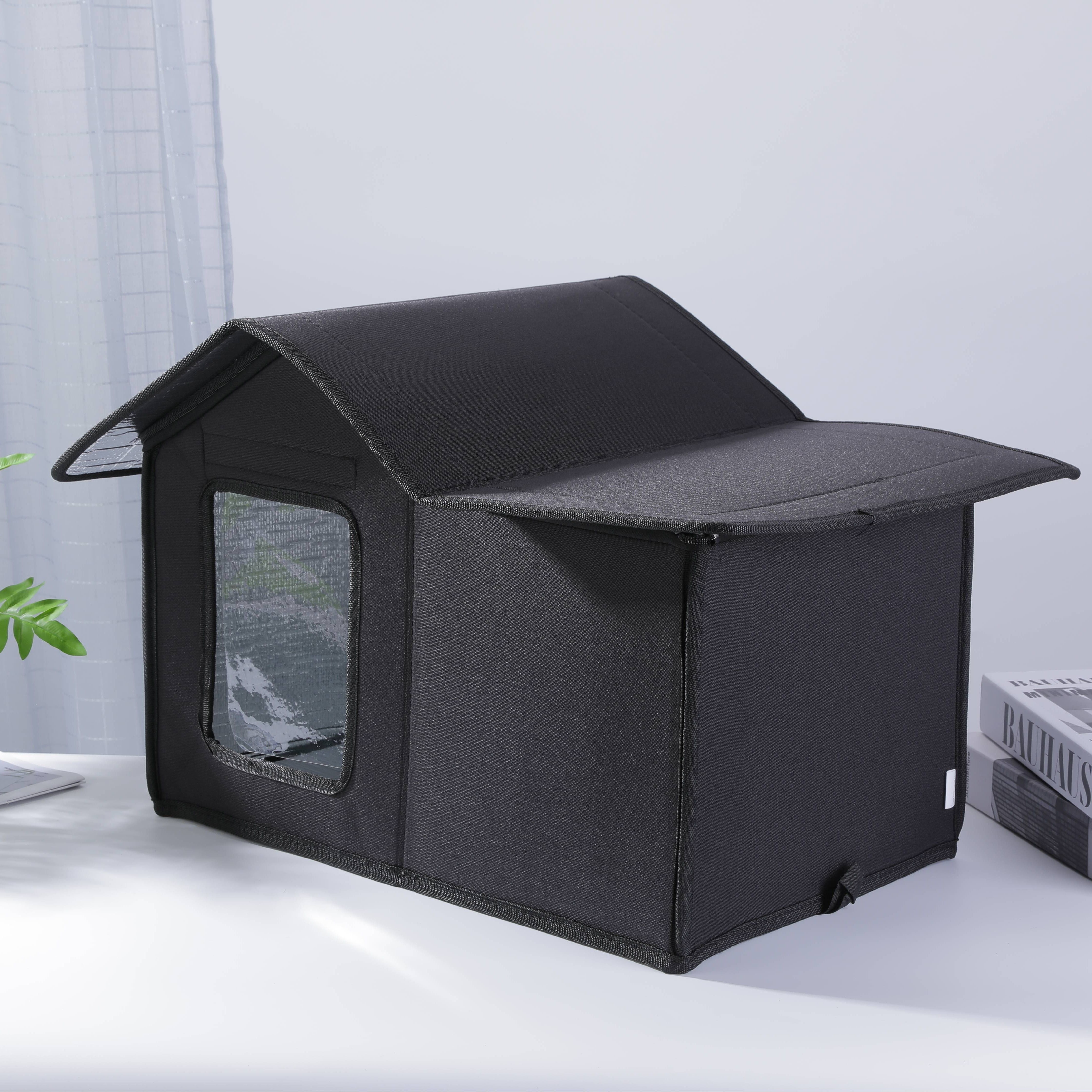 

Cat House & Condo, Polyester , And , Detachable And , , For And