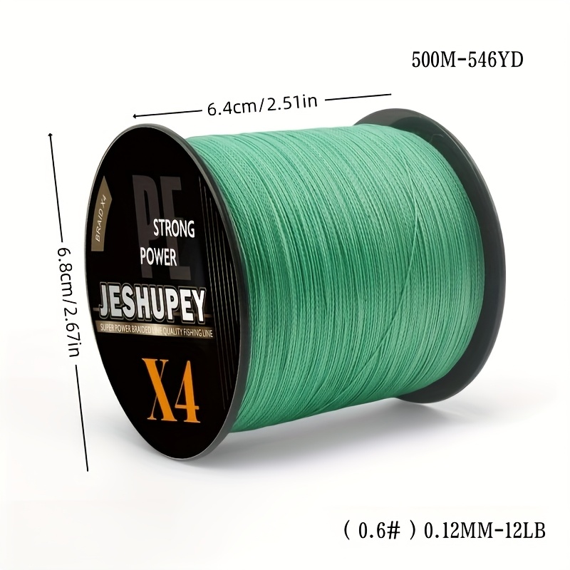 roll heavy duty pe fishing line 300 500 low vis Temu Norway