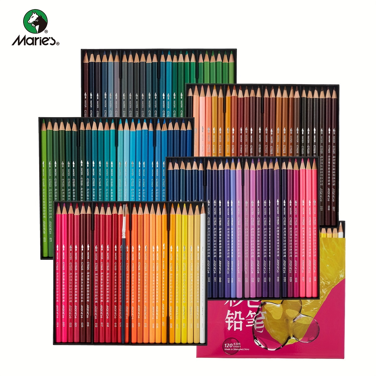 

Pencils, Set Of 120 Colored Pencils For Adult And , Art For , Blending And Layering -