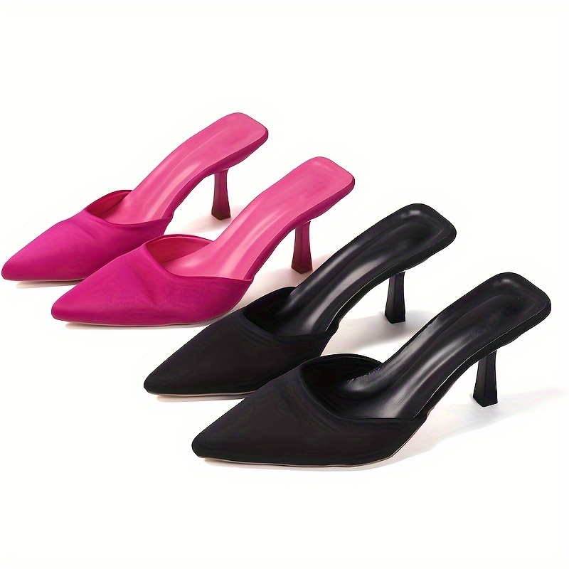 Sandali Decolte Estivo Decollete Donna Tacco Basso Scarpe