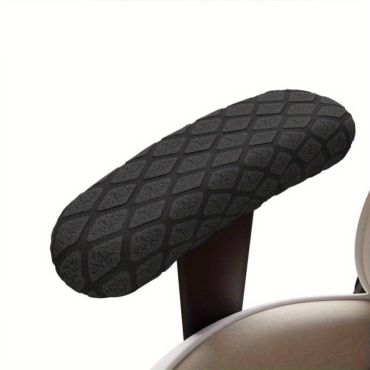 Image of 2pcs Jacquard Rhombus Thickened Elastic Gaming Chair Armrest Covers Home Bedroom Office Gaming Room Universal