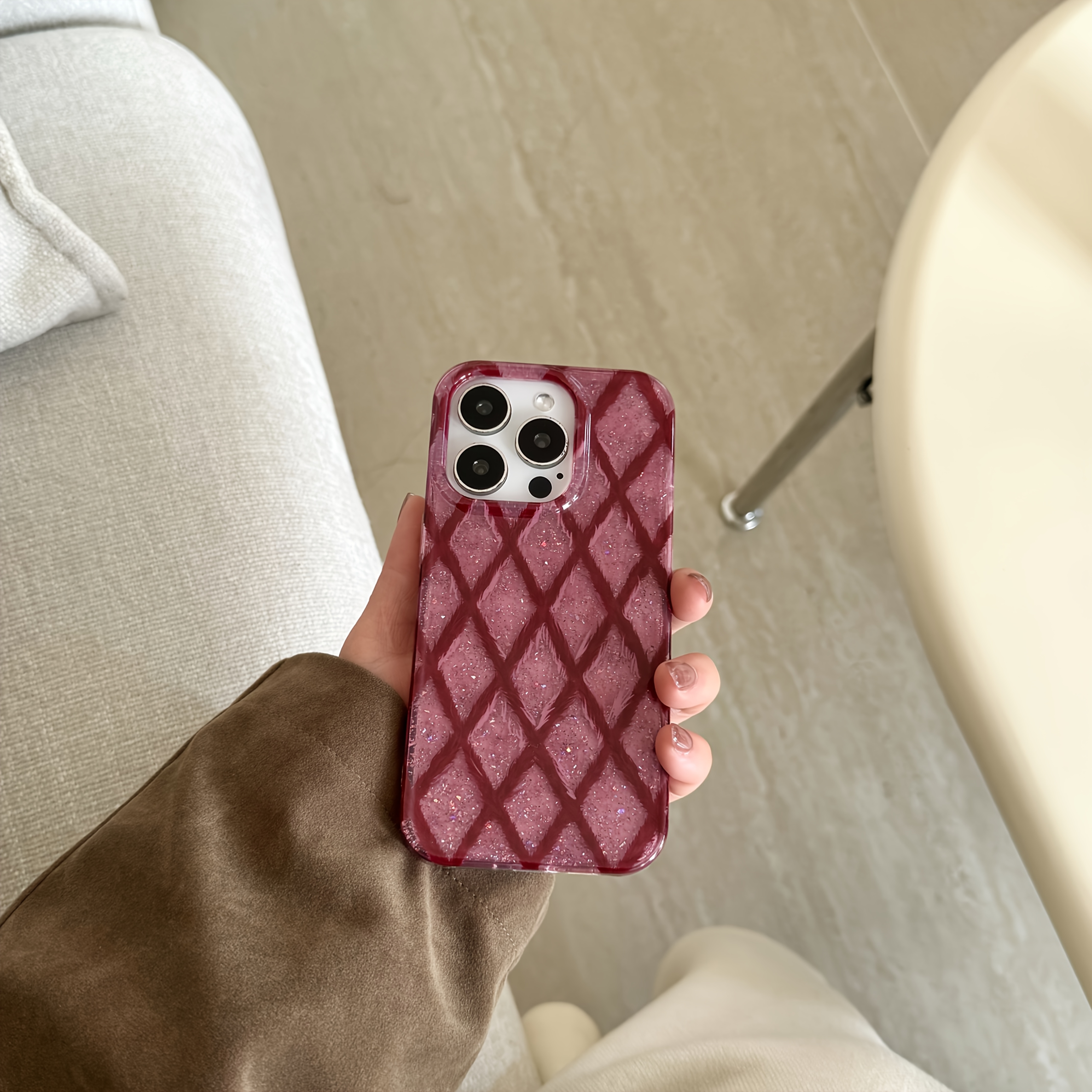 TEMU para Teléfono - Estética con Cobertura Total, Protección Antigolpes, Adecuada para Apple iPhone 16/XR/11/12/13/14/16/17 Air/Plus Pro Max/Plus y