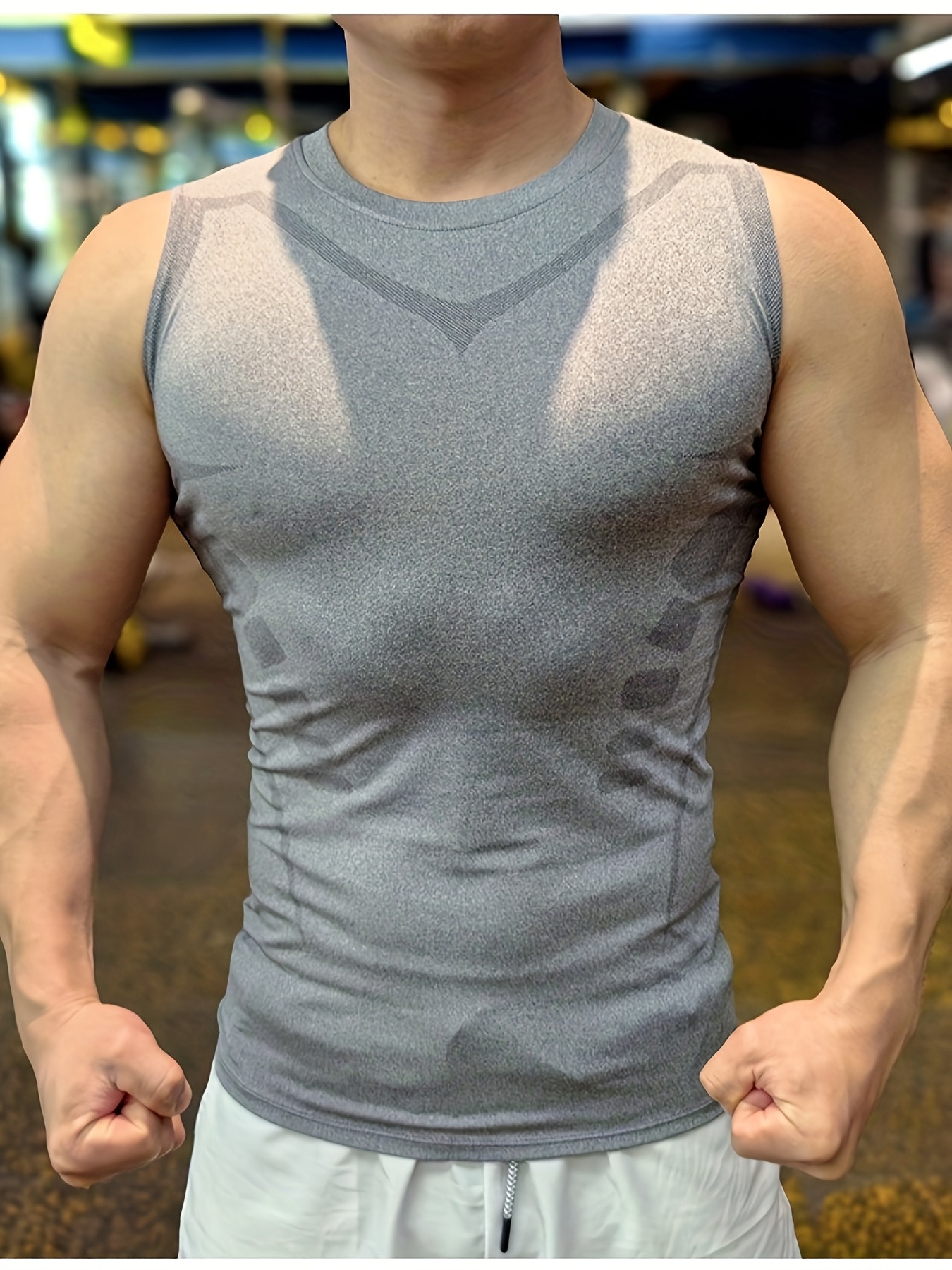 basketball compression shirt sleeveless