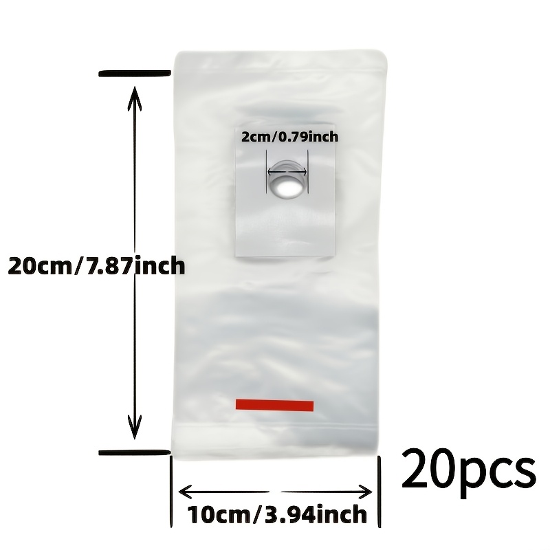 TEMU 20 bolsas antipolvo para taladro de pared, aptas para taladros eléctricos y manuales. Diseño de pegatina desprendible, rápida y fácil de usar,