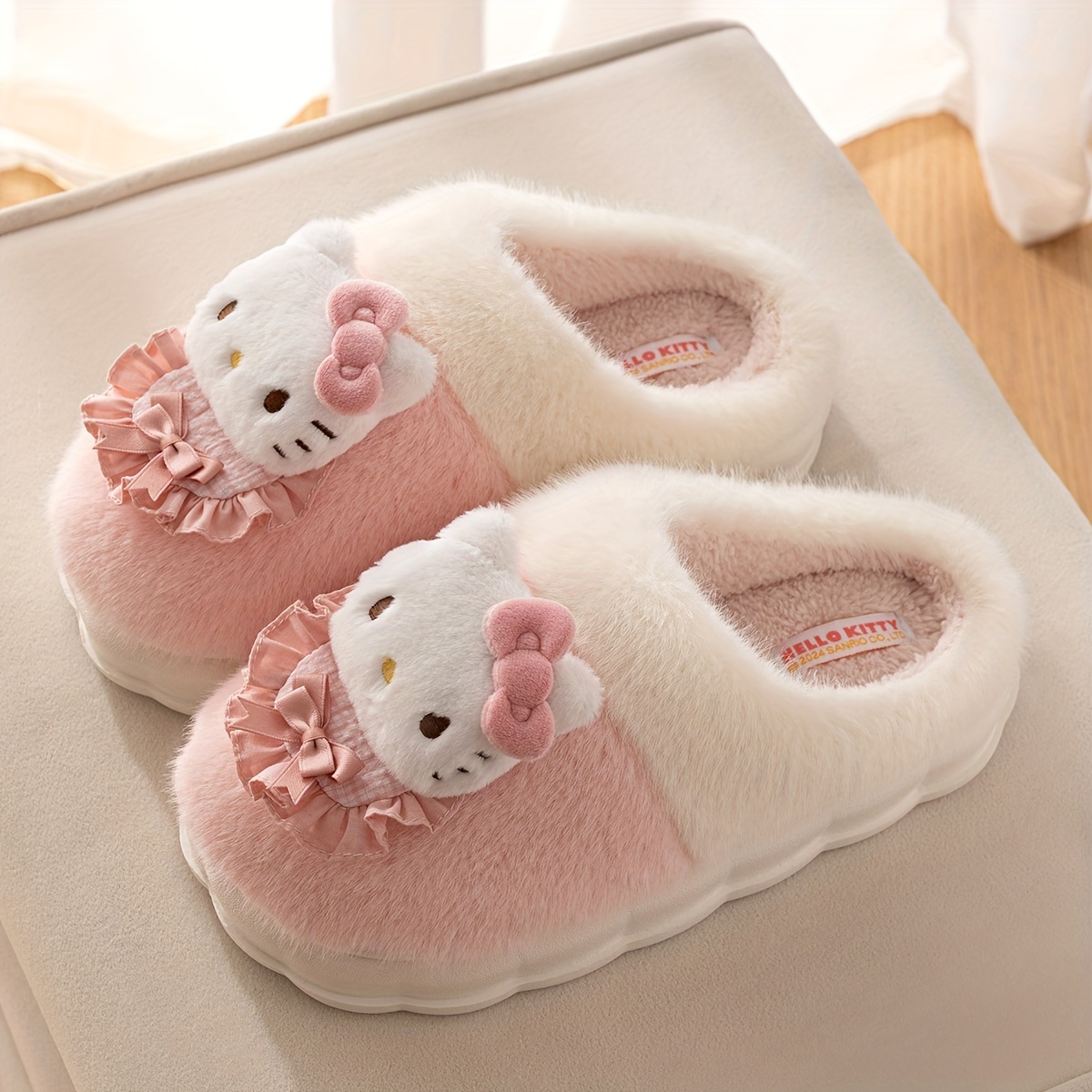     pantuflas de otoño e invierno para mujer, estilo  ,  , cómodas, para interior, ocio, cálidas, de felpa