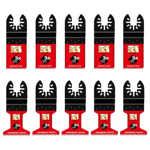 8 50pcs japanese teeth fast cutting oscillating saw multitool professional universal oscillating tool blade for wood plastic fit most models