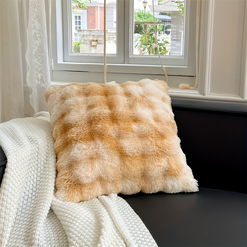 

Luxurious Rabbit Fur - , Texture, Zip - For & Bedroom Decor ( Not Included)