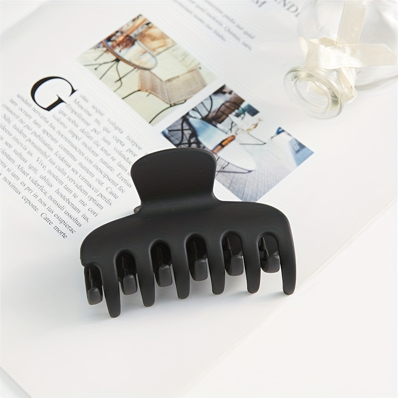 Spring/summer Korean-style Fresh Matte Large Hair Claw Clip For Back-of-head Updo Styling