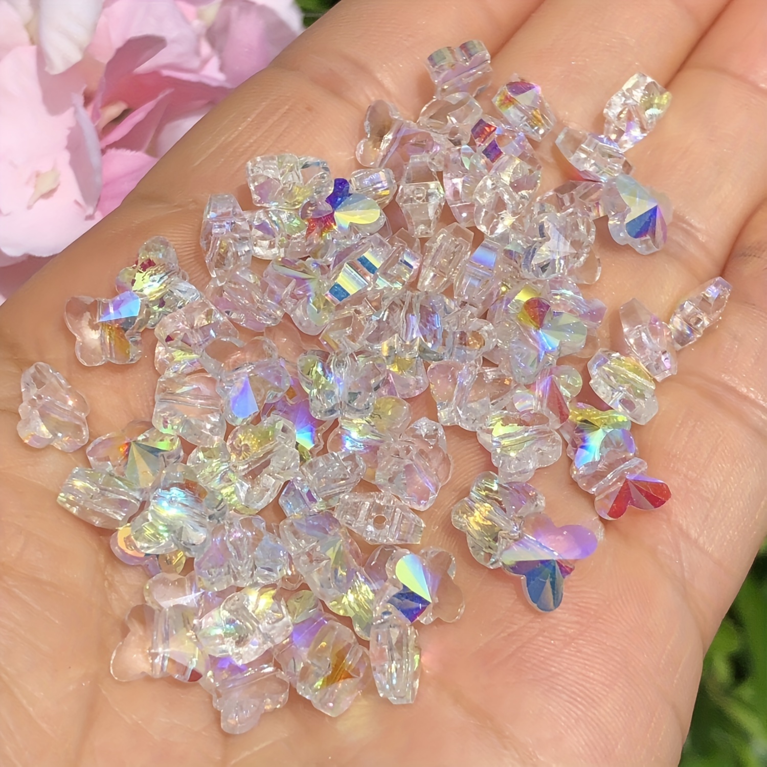 

Sparkling 6x8mm -shaped Ab Crystal Glass Beads, For Color Display - Ideal For & Earring Crafting