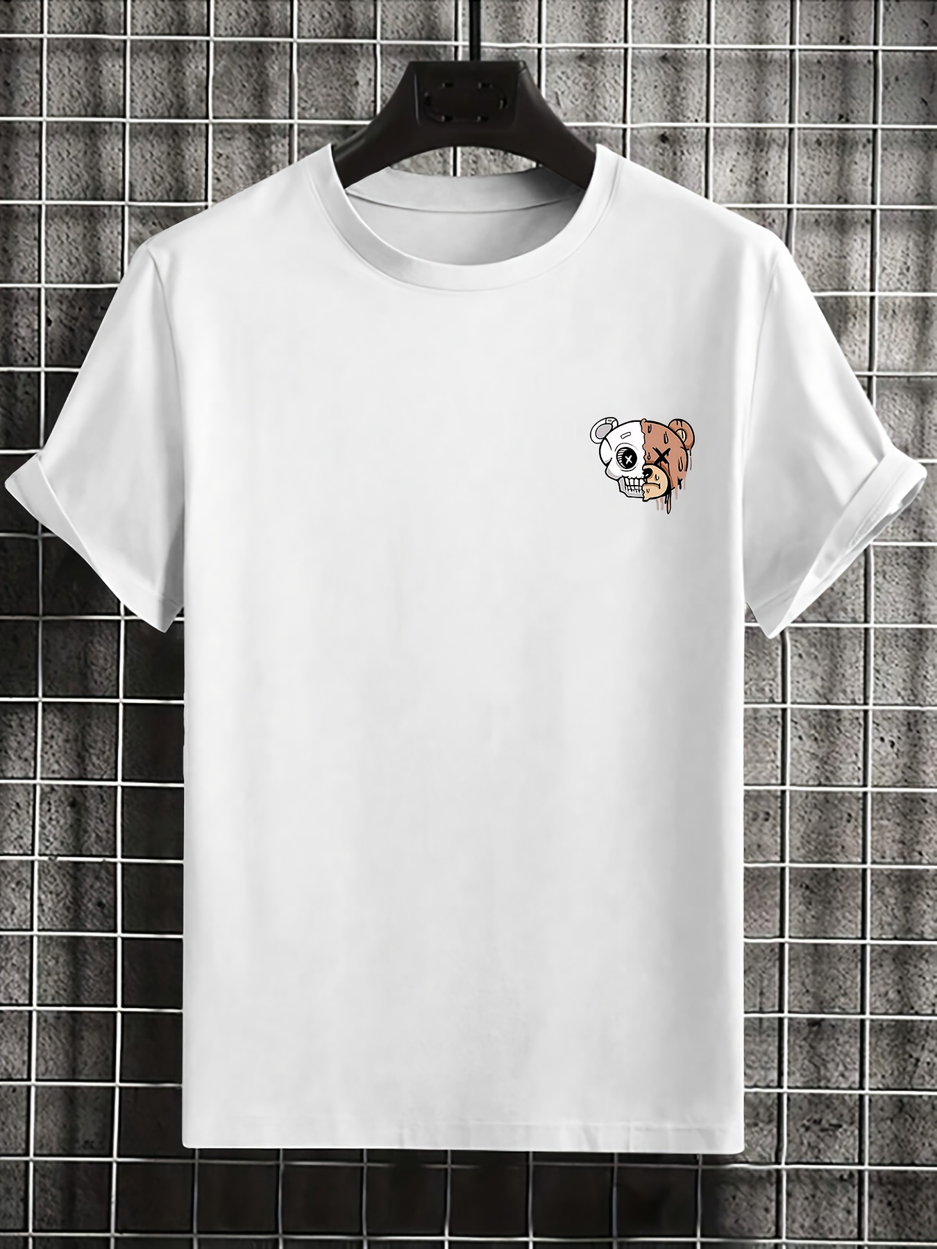 Playera Manga Corta Con Estampado De Oso – COMFORT JEANS