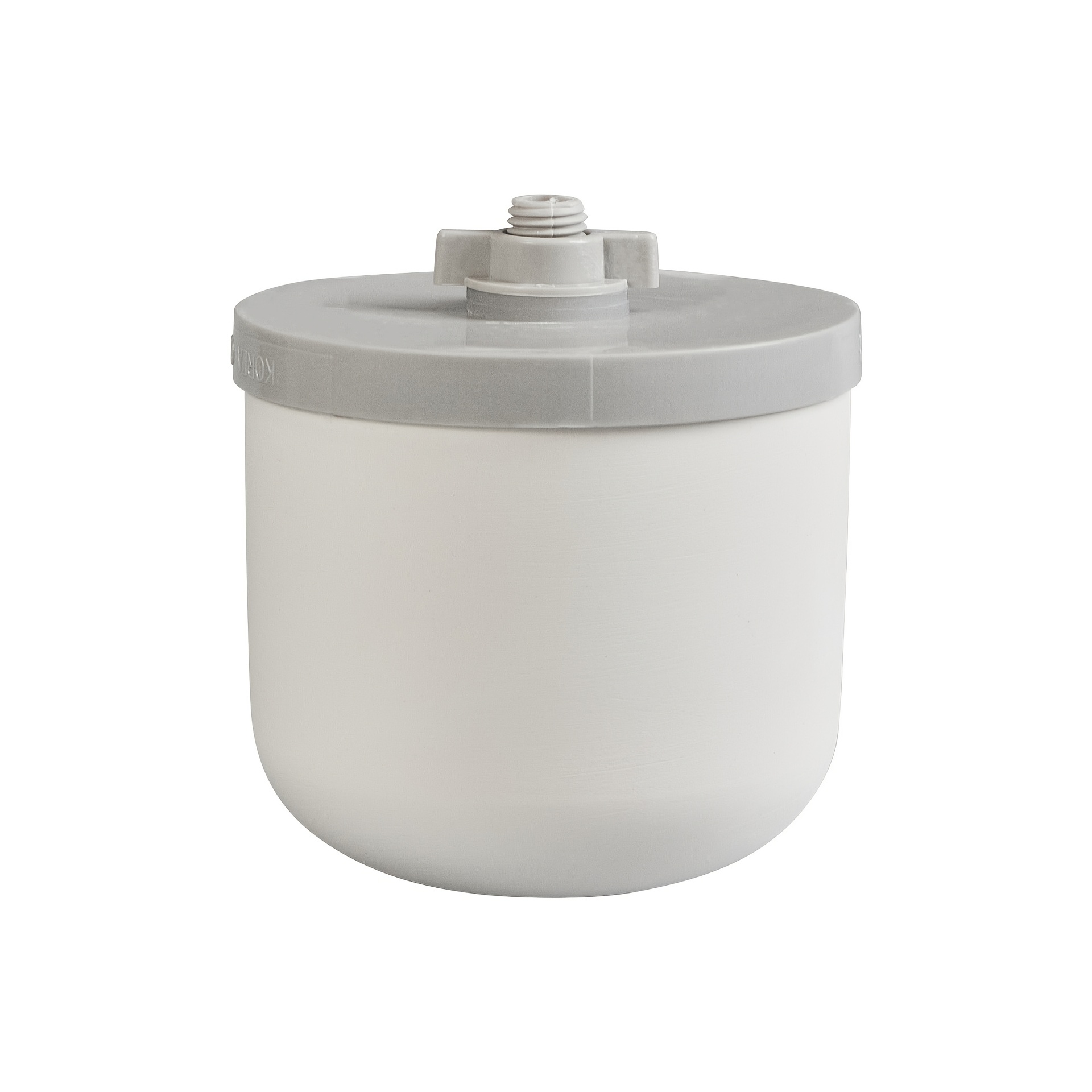 TEMU Gray Cover Round Head Water Dispenser Filter Element, Water Purification Bucket Filter Element, Suitable For Household Drinking Bucket, Kitchen