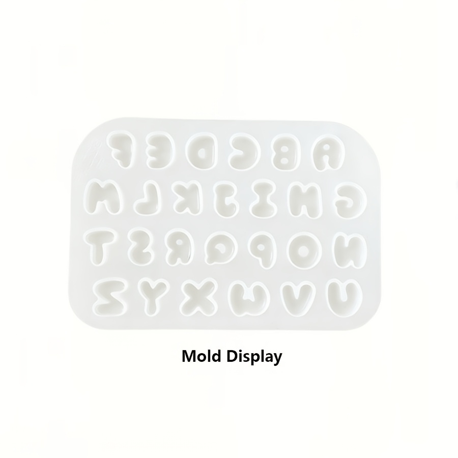 TEMU Molde de resina, molde de silicona reutilizable. para resina, yeso, arcilla y cera—estilo de , ideal para adornos de bricolaje, decoraciones