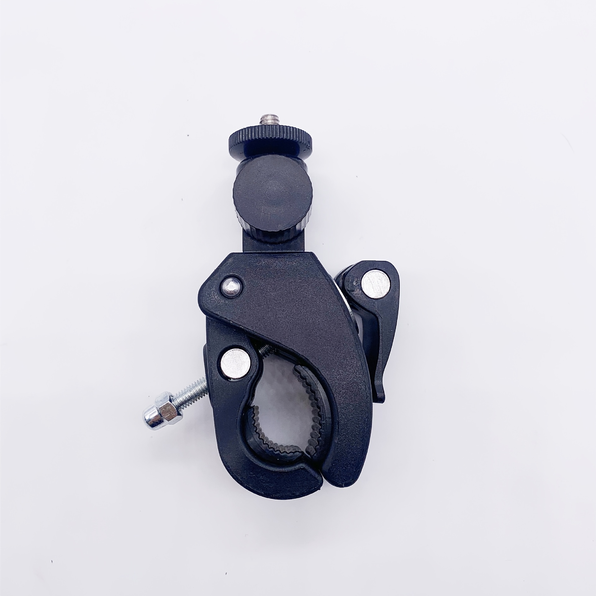 TEMU Camera Super Clamp With 1/4"- 20 Threaded Head Compatible For , Action Cameras, Lcd Monitor, Dslr Cameras, Dv, Flash Light, Studio Backdrop,