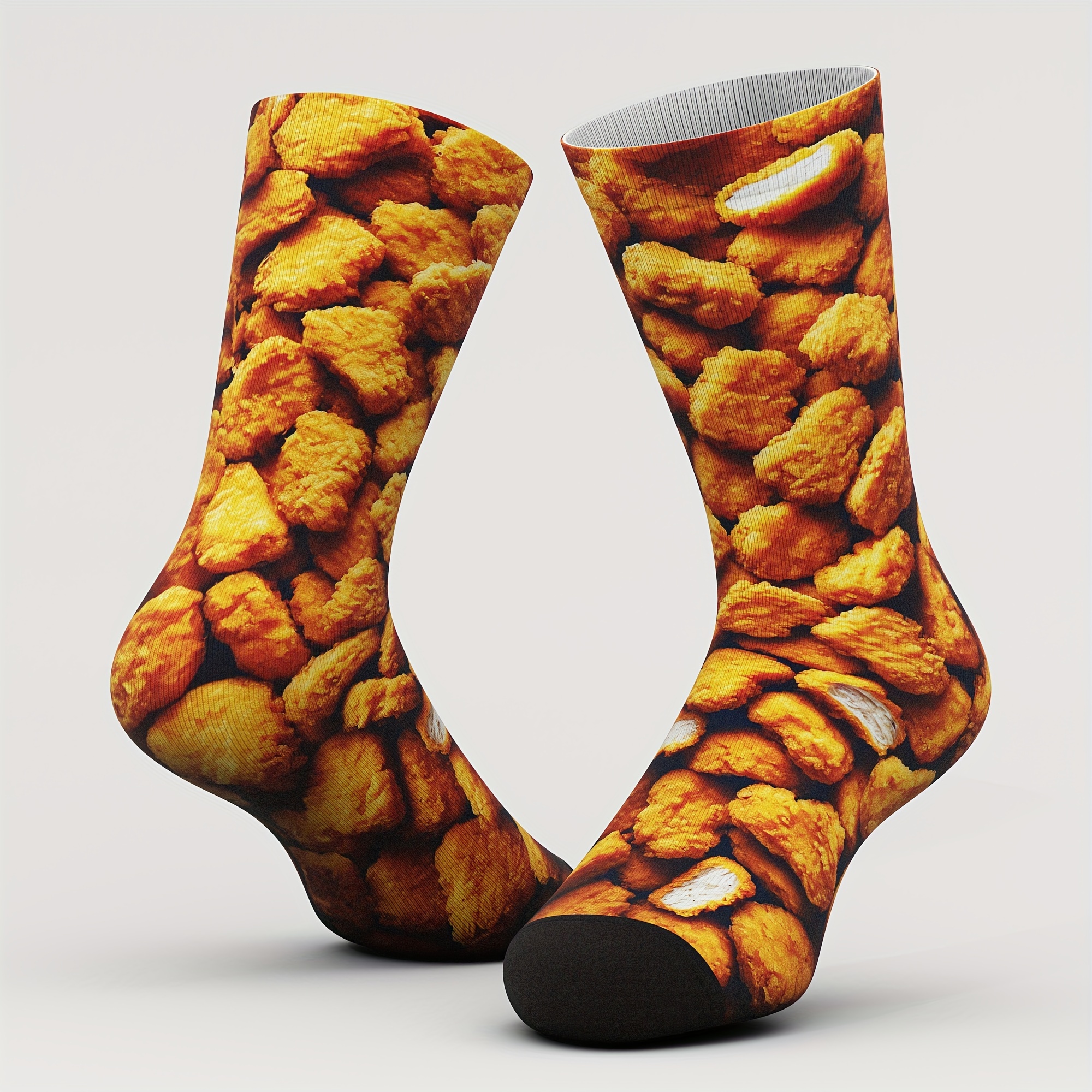 

Coco&vivi Novelty 3d Print Bamboo Fiber Ankle Socks - Breathable, Comfortable Casual Wear With Fun Food Designs