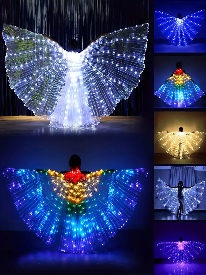 Buikdans LED Lichtgevende Paraplu, Light Up Dance Stage Props Unisex, Carnaval Performance Paraplu,Wit,High Credit1 Buikdans LED Lichtgevende Paraplu, Light Up Dance Stage Props Unisex, Carnaval Performance Paraplu,Wit,High Credit1