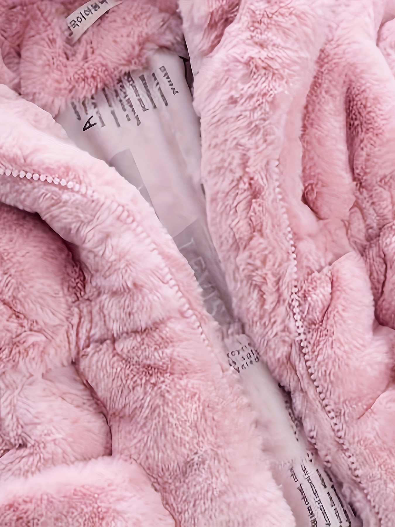 girls winter clothing sweater imitation fur thickened jacket 2024 new winter clothing thickened childrens jacket autumn and winter hooded jacket Product details 5