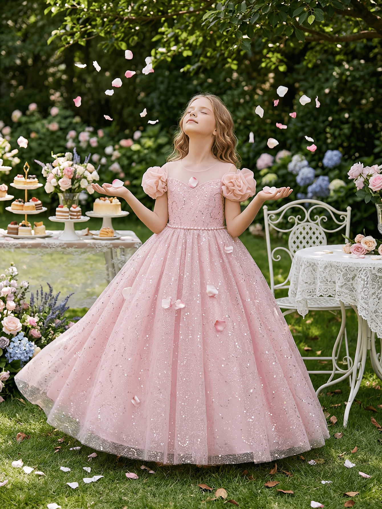 open lace back dress Amazon.com: Batermoon Girls One Shoulder Dress Summer Party Graduation Semi  Formal Short Dresses 5-14 Years Apricot: Clothing, Shoes & Jewelry main image 1